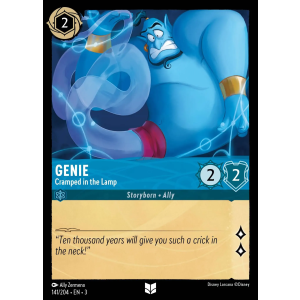 Genie - Cramped in the lamp 141/204 Disney Lorcana TCG Into the Inklands