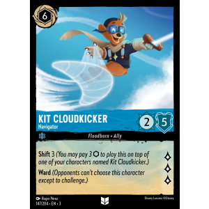 Kit Cloudkicker - Navigator 147/204 Disney Lorcana TCG Into the Inklands