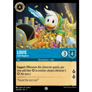 Louie - Chill Nephew 149/204 Disney Lorcana TCG Into the Inklands