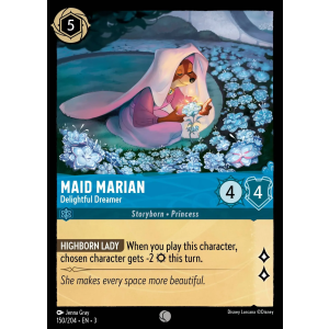 Maid Marian - Delightful Dreamer 150/204 Disney Lorcana TCG Into the Inklands