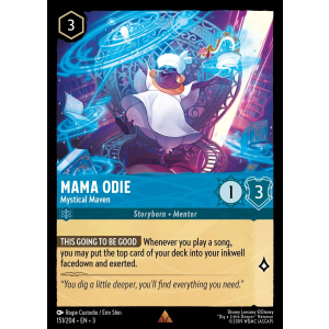 Mama Odie - Mystical Maven 151/204 Disney Lorcana TCG Into the Inklands