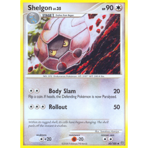 Shelgon 50/100 Pokemon TCG Diamond & Pearl Stormfront