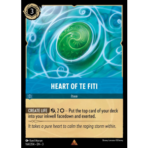 Heart of Te Fiti 164/204 Disney Lorcana TCG Into the Inklands