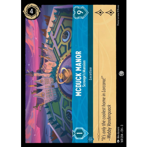 McDuck Manor - Scrooge's Mansion 169/204 Disney Lorcana TCG Into the Inklands