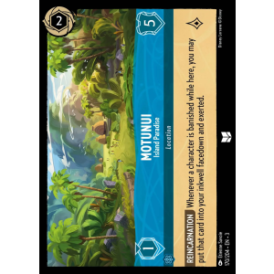 Motunui - Island Paradise 170/204 Disney Lorcana TCG Into the Inklands