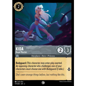 Kida - Royal Warrior 177/204 Disney Lorcana TCG Into the Inklands