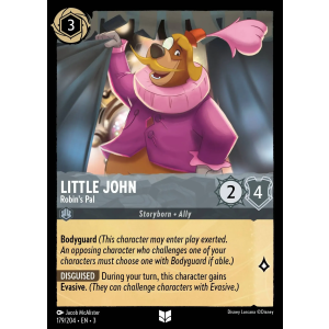 Little John - Robin's Pal 179/204 Disney Lorcana TCG Into the Inklands