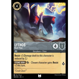 Lythos - Rock Titan 180/204 Disney Lorcana TCG Into the Inklands