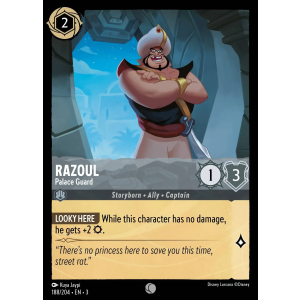 Razoul - Palace Guard 188/204 Disney Lorcana TCG Into the Inklands