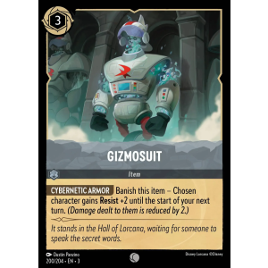 Gizmosuit 200/204 Disney Lorcana TCG Into the Inklands