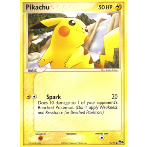 Pikachu 13/17 Pokemon TCG POP POP Series 4