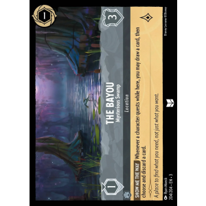 The Bayou - Mysterious Swamp 204/204 Disney Lorcana TCG Into the Inklands