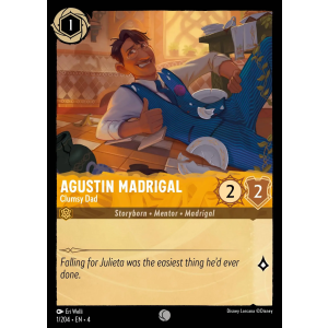 Agustin Madrigal - Clumsy Dad 1/204 Disney Lorcana TCG Ursula's Return