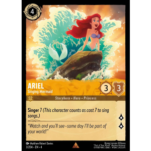 Ariel - Singing Mermaid 3/204 Disney Lorcana TCG Ursula's Return