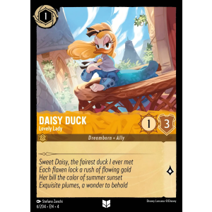 Daisy Duck - Lovely Lady 6/204 Disney Lorcana TCG Ursula's Return