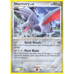 Skarmory 51/100 Pokemon TCG Diamond & Pearl Stormfront