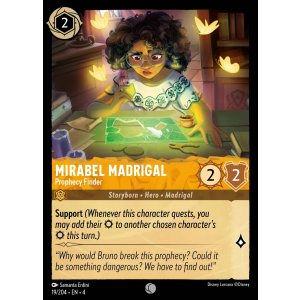 Mirabel Madrigal - Prophecy Finder 19/204 Disney Lorcana TCG Ursula's Return