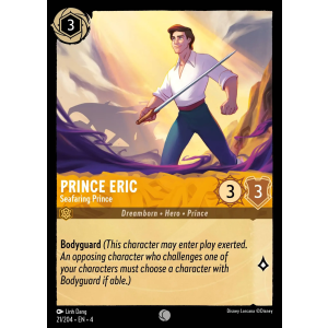 Prince Eric - Seafaring Prince 21/204 Disney Lorcana TCG Ursula's Return