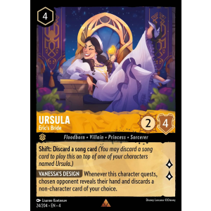 Ursula - Eric's Bride 24/204 Disney Lorcana TCG Ursula's Return