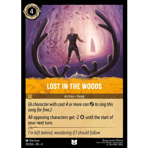 Lost in the Woods 29/204 Disney Lorcana TCG Ursula's Return