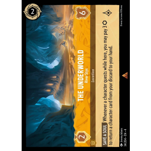 The Underworld - River Styx 34/204 Disney Lorcana TCG Ursula's Return