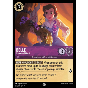 Belle - Untrained Mystic 37/204 Disney Lorcana TCG Ursula's Return