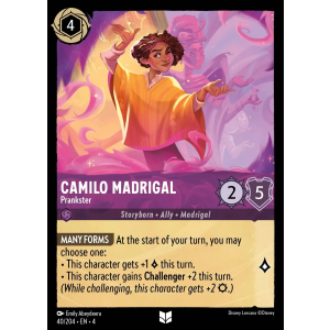 Camilo Madrigal - Prankster 40/204 Disney Lorcana TCG Ursula's Return