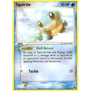 Squirtle 14/17 Pokemon TCG POP POP Series 4