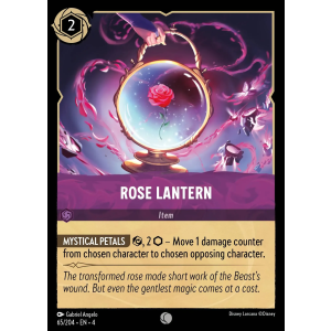 Rose Lantern 65/204 Disney Lorcana TCG Ursula's Return