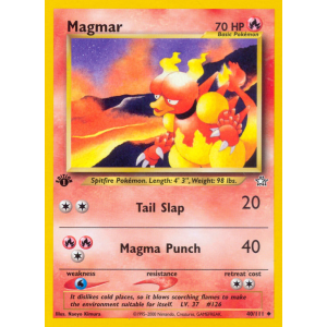 Magmar 40/111 Pokemon TCG Neo Neo Genesis