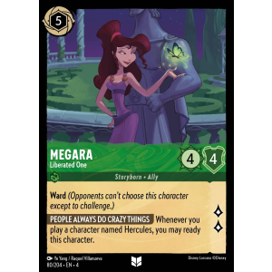 Megara - Liberated one 80/204 Disney Lorcana TCG Ursula's Return