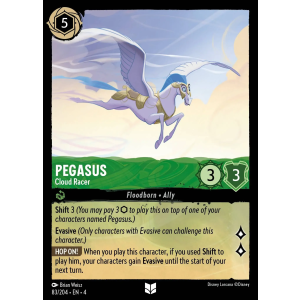 Pegasus - Cloud Racer 83/204 Disney Lorcana TCG Ursula's Return