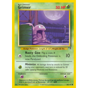 Grimer 78/110 Pokemon TCG Other Legendary Collection