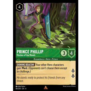 Prince Philip - Warden of the Woods 88/204 Disney Lorcana TCG Ursula's Return