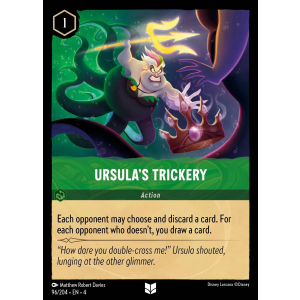 Ursula's Trickery 96/204 Disney Lorcana TCG Ursula's Return