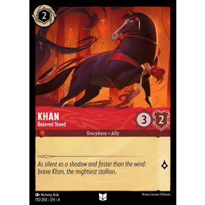 Khan - Beloved Steed 110/204 Disney Lorcana TCG Ursula's Return