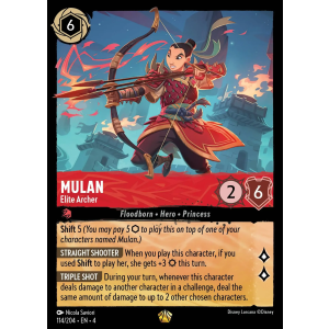 Legendary Mulan - Elite Archer 114/204 Disney Lorcana TCG Ursula's Return