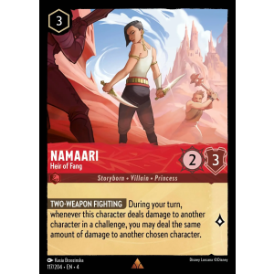 Namaari - Heir of Fang 117/204 Disney Lorcana TCG Ursula's Return