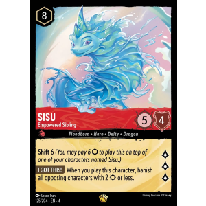 Legendary Sisu - Empowered Sibling 125/204 Disney Lorcana TCG Ursula's Return