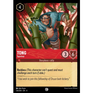 Tong - Survivor 126/204 Disney Lorcana TCG Ursula's Return