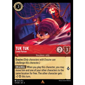 Tuk Tuk - Livley Partner 127/204 Disney Lorcana TCG Ursula's Return