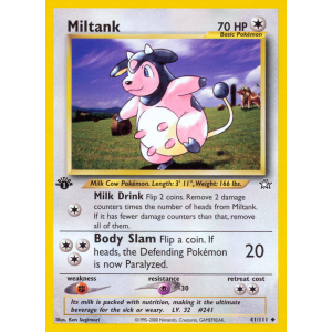 Miltank 41/111 Pokemon TCG Neo Neo Genesis