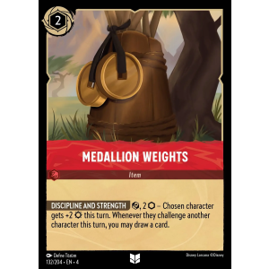 Medallion Weights 132/204 Disney Lorcana TCG Ursula's Return