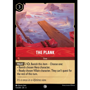 The Plank 133/204 Disney Lorcana TCG Ursula's Return