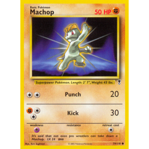 Machop 79/110 Pokemon TCG Other Legendary Collection