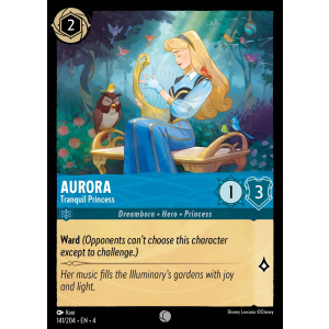 Aurora - Tranquil Princess 141/204 Disney Lorcana TCG Ursula's Return