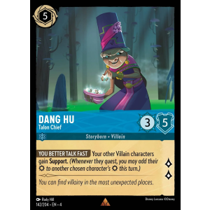 Dang Hu - Talon Chief 142/204 Disney Lorcana TCG Ursula's Return