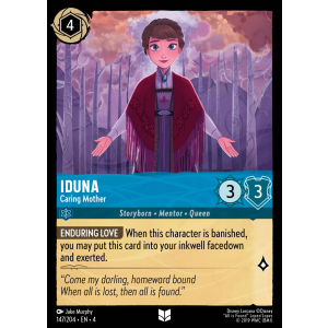 Iduna - Caring Mother 147/204 Disney Lorcana TCG Ursula's Return