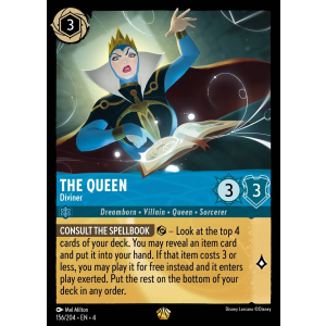 Legendary The Queen - Diviner 156/204 Disney Lorcana TCG Ursula's Return