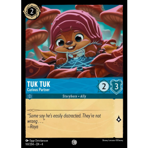 Tuk Tuk - Curious Partner 161/204 Disney Lorcana TCG Ursula's Return